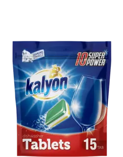 Таблетки для миття посуду (15 шт / 300 г) Kalyon (MM00.1050-Т) Таблетки для миття посуду (15 шт / 300 г) Kalyon (MM00.1050-Т)