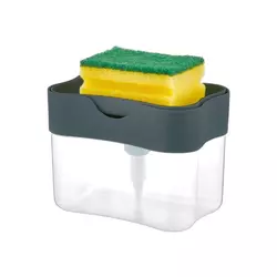 Дозатор для миючого засобу з губкою Porsima ORG-98 Дозатор для миючого засобу з губкою Porsima ORG-98