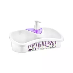 Дозатор для миючого засобу із органайзером Irak Plastik TE-500 Дозатор для миючого засобу із органайзером Irak Plastik TE-500