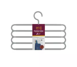 Вішак для штанів 4-рівневий 0,9x34,8x23,9 cм, 50823 Вішак для штанів 4-рівневий 0,9x34,8x23,9 cм, 50823