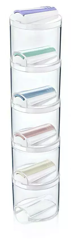 Набір ємностей для спецій (5шт) FT-050 32*7 см Набір ємностей для спецій (5шт) FT-050 32*7 см