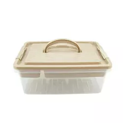 50843 Органайзер для зберігання універсальний 21x31x11,8 см, пластик 50843 Органайзер для зберігання універсальний 21x31x11,8 см, пластик