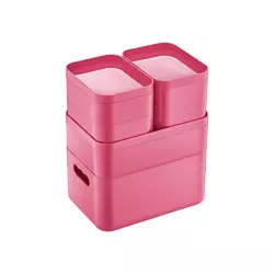 Набір органайзерів для косметики OKYANUS (OKY-677) Набір органайзерів для косметики OKYANUS (OKY-677)