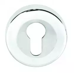 Накладка кругла НКр41, під циліндр сатен хром Condi Collection Накладка кругла НКр41, під циліндр сатен хром Condi Collection