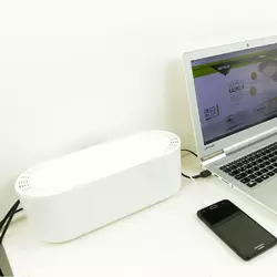 50808 Органайзер для кабелю 32,3x12,3x11,3 см, пластик 50808 Органайзер для кабелю 32,3x12,3x11,3 см, пластик