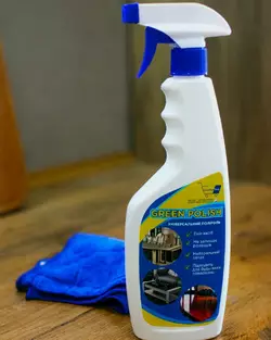 Універсальний миючий засіб для скла та меблів Crystal Green Polish 500мл. Універсальний миючий засіб для скла та меблів Crystal Green Polish 500мл.