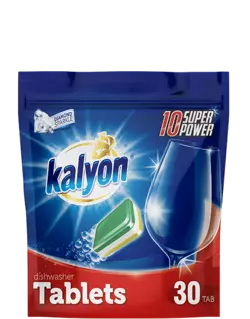 Таблетки для миття посуду (30 шт / 600 г) Kalyon (MM00.1051-Т) Таблетки для миття посуду (30 шт / 600 г) Kalyon (MM00.1051-Т)