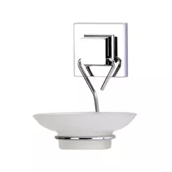 Тримач для мила, хром Tekno-Tel EF.266-К Тримач для мила, хром Tekno-Tel EF.266-К