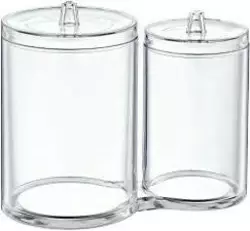 Органайзер набір з двох циліндричних банок FT-015 BOXUP Органайзер набір з двох циліндричних банок FT-015 BOXUP