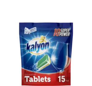 Таблетки для миття посуду (15 шт / 300 г) Kalyon (MM00.1050-Т) Таблетки для миття посуду (15 шт / 300 г) Kalyon (MM00.1050-Т)