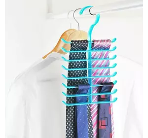 Вішак для краваток 1,9x17x27,7 см, пластик, 50813