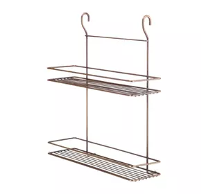 Дворівневий тримач для спецій бронза Tekno-tel MGES062 Дворівневий тримач для спецій бронза Tekno-tel MGES062