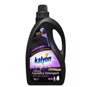Рідкий пральний засіб Black&dark/3000 мл, MM00.2080, KALYON Рідкий пральний засіб Black&dark/3000 мл, MM00.2080, KALYON