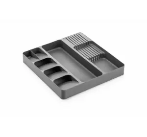 Потрійний лоток для приборів сірий Emhouse EP-902 Потрійний лоток для приборів сірий Emhouse EP-902