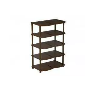 Полиця для взуття з пластмаси коричнева Полиця для взуття з пластмаси коричнева