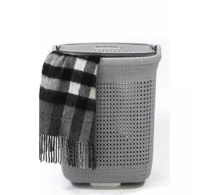 8003 Кошик для білизни 65Л – сірий 8003 Кошик для білизни 65Л – сірий