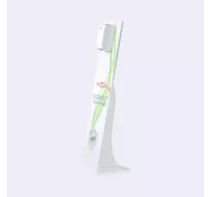 Стенд сірий для засобів санітарної обробки рук Rulopack R-7000 Стенд сірий для засобів санітарної обробки рук Rulopack R-7000