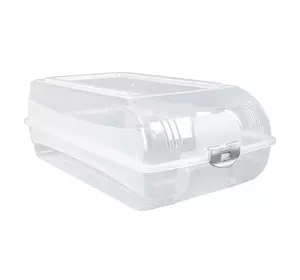 50817 Контейнер для чоловічого взуття 37,5x21x13,5 см, пластик 50817 Контейнер для чоловічого взуття 37,5x21x13,5 см, пластик