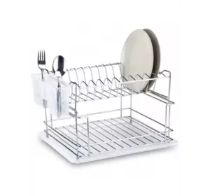 Сушка настільна 2-х ярусна хром Tekno-tel (КВ010) Сушка настільна 2-х ярусна хром Tekno-tel (КВ010)