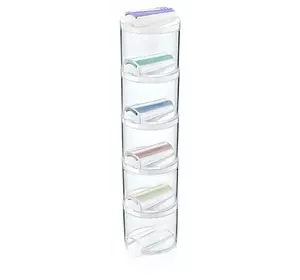 Набір ємностей для спецій (5шт) FT-050 32*7 см Набір ємностей для спецій (5шт) FT-050 32*7 см