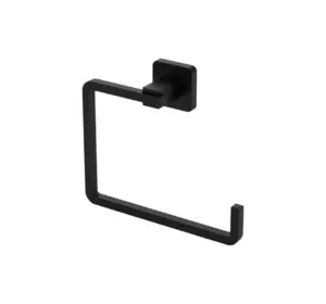 Тримач для рушника чорний Tekno-tel MG335B Тримач для рушника чорний Tekno-tel MG335B