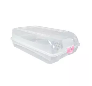 50816 Контейнер для жіночого взуття 33x19,5x11 см, пластик 50816 Контейнер для жіночого взуття 33x19,5x11 см, пластик