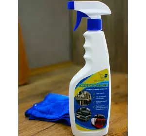 Універсальний миючий засіб для скла та меблів Crystal Green Polish 500мл. Універсальний миючий засіб для скла та меблів Crystal Green Polish 500мл.