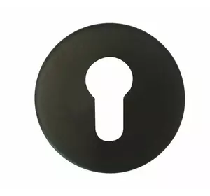 Накладка PZ кругла чорна нержавіюча сталь Condi Collection Накладка PZ кругла чорна нержавіюча сталь Condi Collection