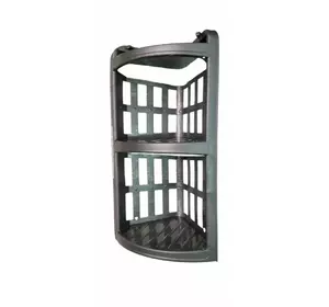 Полиця для ванної трирівнева сіра Maxel Dolly Garden Y-266 Полиця для ванної трирівнева сіра Maxel Dolly Garden Y-266