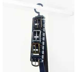 Вішак для ременів 1,3x7,5x33 см, пластик, 50836 Вішак для ременів 1,3x7,5x33 см, пластик, 50836