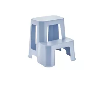 Табурет-драбина з пластику великий-блакитний 427*442*442 мм HERCULES TWO STEP TALL STOOL Табурет-драбина з пластику великий-блакитний 427*442*442 мм HERCULES TWO STEP TALL STOOL