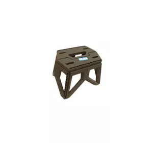 Табурет складаний, вантажопідйомність 150 кг, малий, хакі Ozgen Plastik Табурет складаний, вантажопідйомність 150 кг, малий, хакі Ozgen Plastik